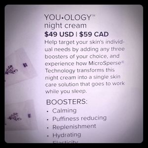 Younique Youology Night Cream with 3 boost…